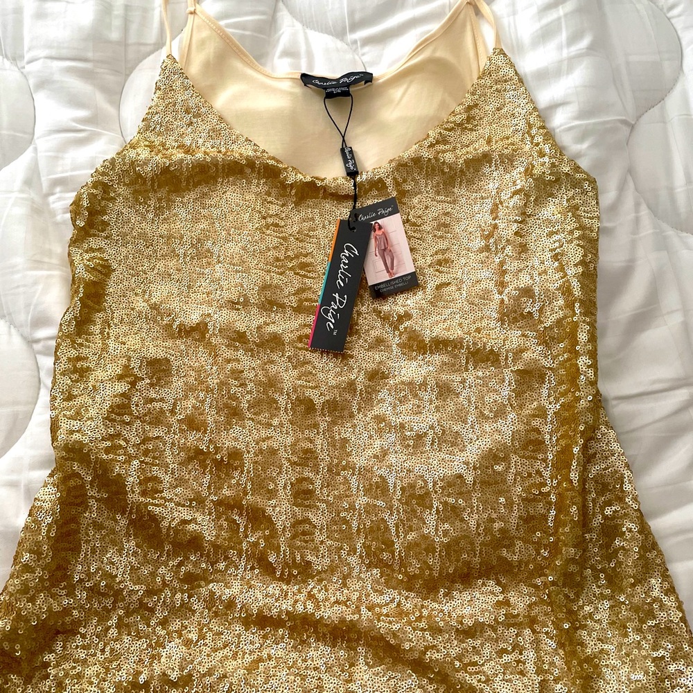 Sequin Tank